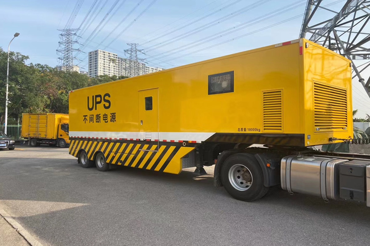 乌恰发电机租赁施工现场